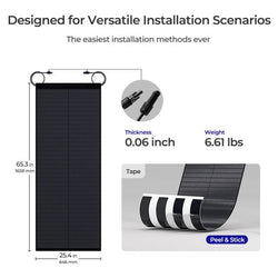 Renogy 150W CIGS Solar Panel Solar Panels Renogy