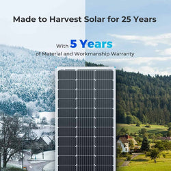 Renogy 100 Watt 12 Volt Monocrystalline Solar Panel (Compact Design) Solar Panels Renogy