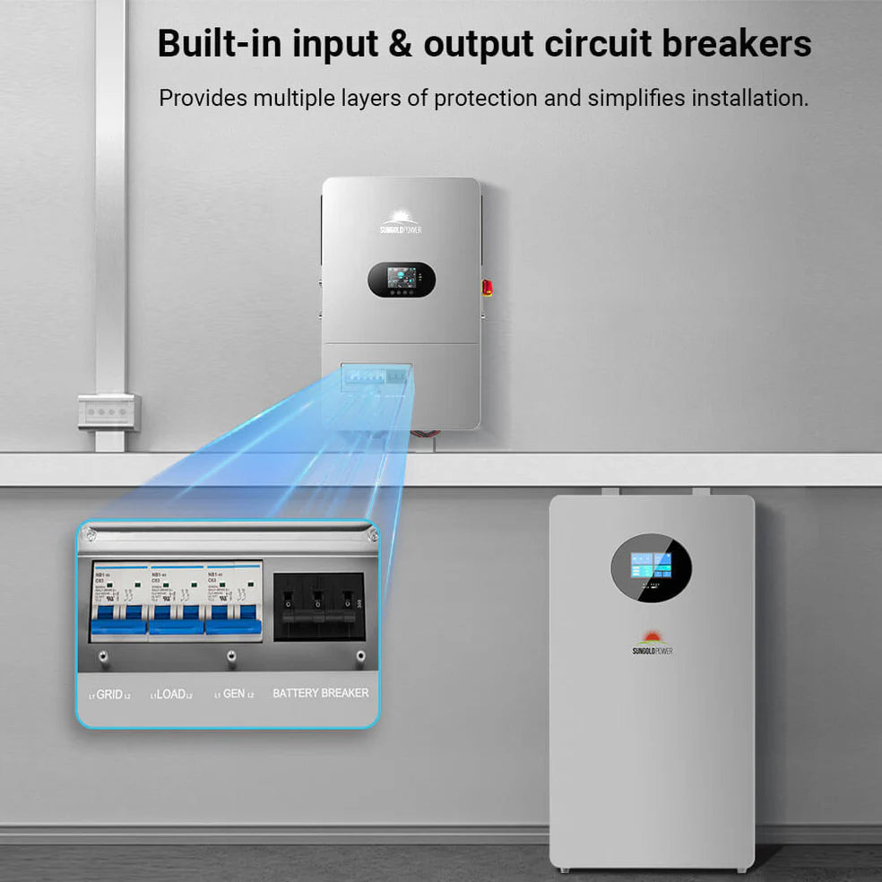 Sungold Power 12KW All in One Off Grid Solar Inverter FR12K-B