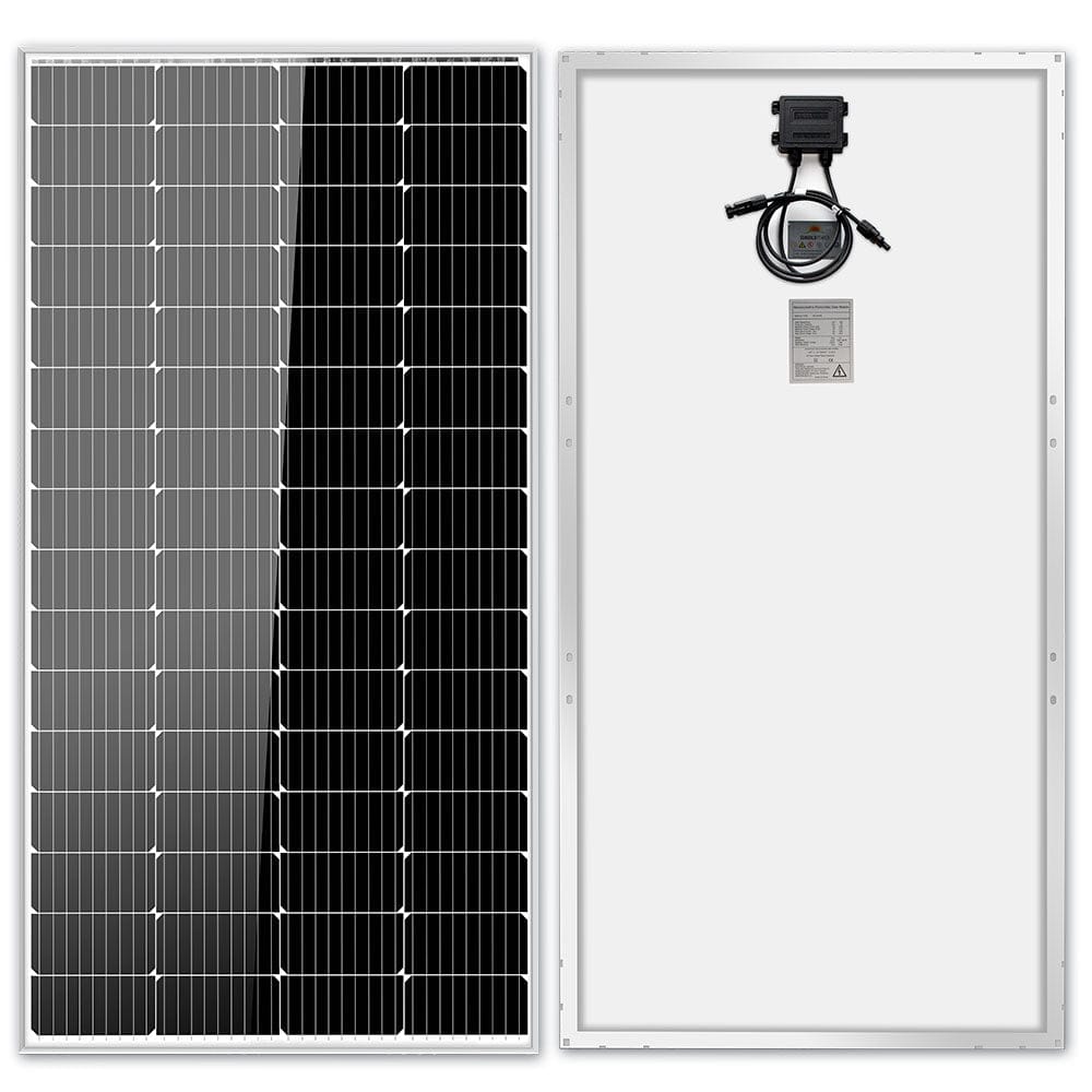 SunGold Power 200W Monocrystalline Solar Panel Rigid Solar Panels SunGoldPower