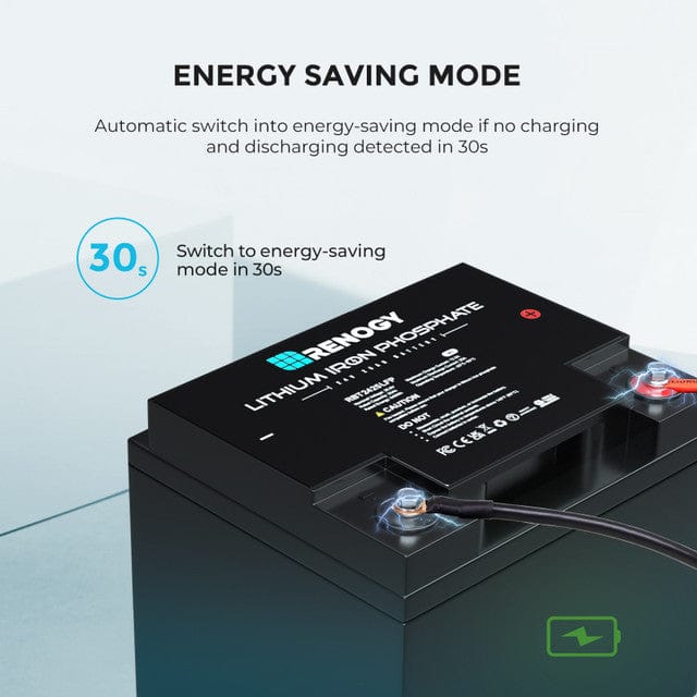 Renogy 24V 25Ah Lithium Iron Phosphate Battery Batteries Renogy