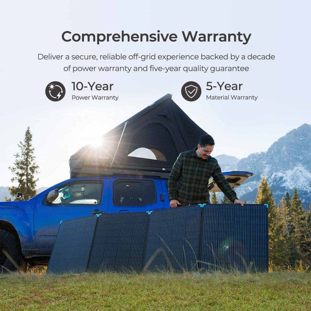 Renogy 400W Lightweight Portable Solar Suitcase Solar Panels Renogy