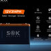 SOK Battery 12V 314Ah Lithium Iron Phosphate Battery With Built-in Heater & Bluetooth Batteries SOK Battery