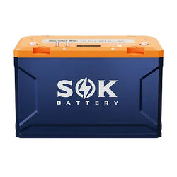 SOK Battery 12V 314Ah Lithium Iron Phosphate Battery With Built-in Heater & Bluetooth Batteries SOK Battery