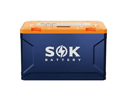 SOK Battery 12V 314Ah Lithium Iron Phosphate Battery With Built-in Heater & Bluetooth Batteries SOK Battery