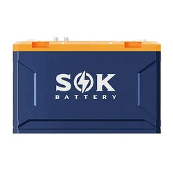 SOK Battery 12V 314Ah Lithium Iron Phosphate Battery With Built-in Heater & Bluetooth Batteries SOK Battery
