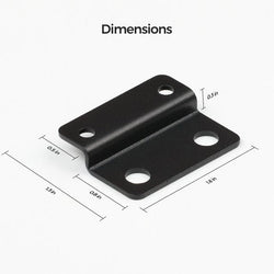 Renogy Mounting Brackets for 12V 100Ah Pro LiFePO4 Batteries (Set of 4) Battery Accessories Renogy