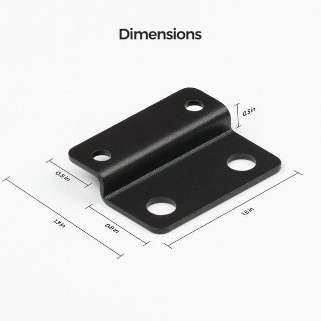 Renogy Mounting Brackets for 12V 100Ah Pro LiFePO4 Batteries (Set of 4) Battery Accessories Renogy