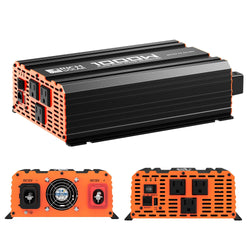 RICH SOLAR NOVA PURE 1K | 1000 Watt (1kW) 12 Volt Industrial Pure Sine Wave Inverter | Powerful 1000W 12V Off-Grid Inverter for RVs, Trailers, Campers, Vans, Trucks, Overlanders, Boats | Top Rated Off-Grid Inverters RICH SOLAR