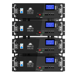 Sungold Power | 4 X 48V 100Ah Server Rack LiFePO4 Lithium Battery | SG48100P Server Rack Batteries SunGoldPower