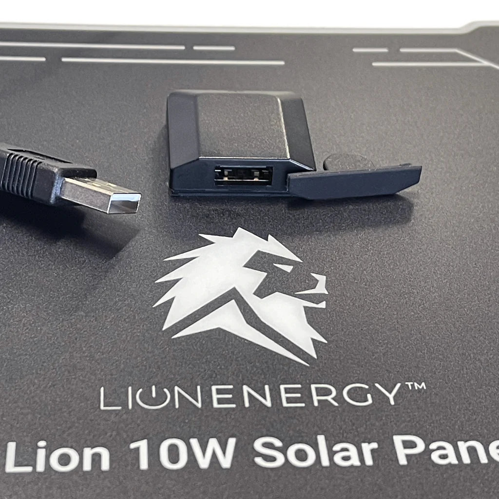 Lion Energy 10W 6V Solar Panel (USB-A) Solar Panels Lion Energy