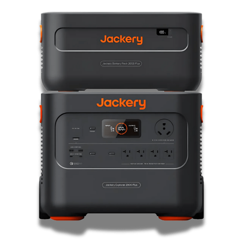 Jackery Explorer 2000 Plus Portable Power Station Solar Generators Jackery 1 x Explorer 2000 Plus + 1 x 2000Plus Battery Pack