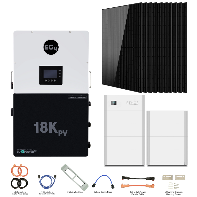 EG4 18kPV Off-Grid Elite Kit – Stackable Power with BigBattery ETHOS