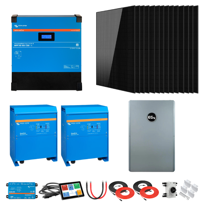 Victron Quattro 5kVA Elite Off-Grid Solar & Storage Kit – Multi-Source Power Ready