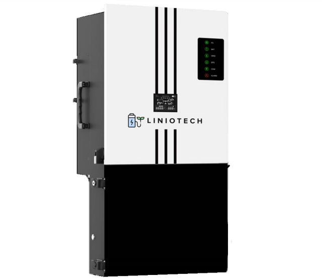 Liniotech 15KVA Hybrid Inverter All in One solar Inverter 15kW PV Input 11.4kW AC Output 200A Pass Through