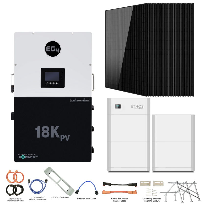 EG4 18kPV Off-Grid Elite Kit – Stackable Power with BigBattery ETHOS