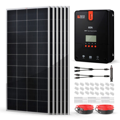 RICH SOLAR 24V 1200W Solar Kit Solar Kits Rich Solar Standard Kit