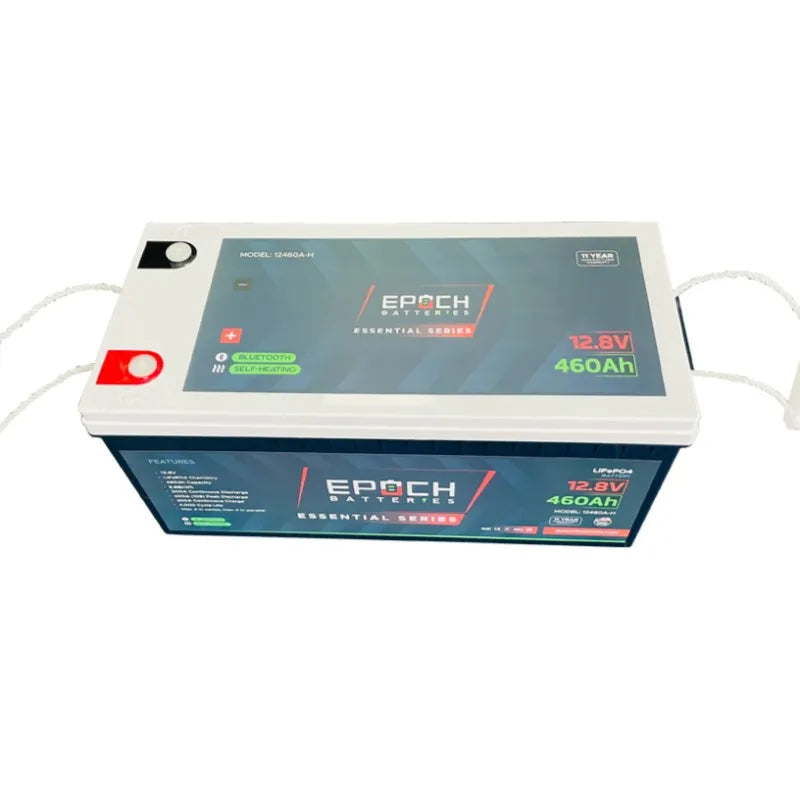 Epoch 12V 460Ah Essential Series - Bluetooth & Heated LiFePO4 Battery