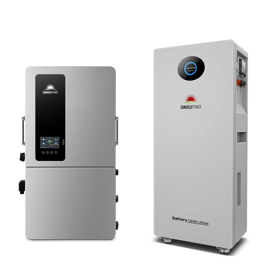 Sungold Power 12KW 48V All-in-one Hybrid Solar inverter | Whole Home Backup (200A)| SGS-12K18MAX