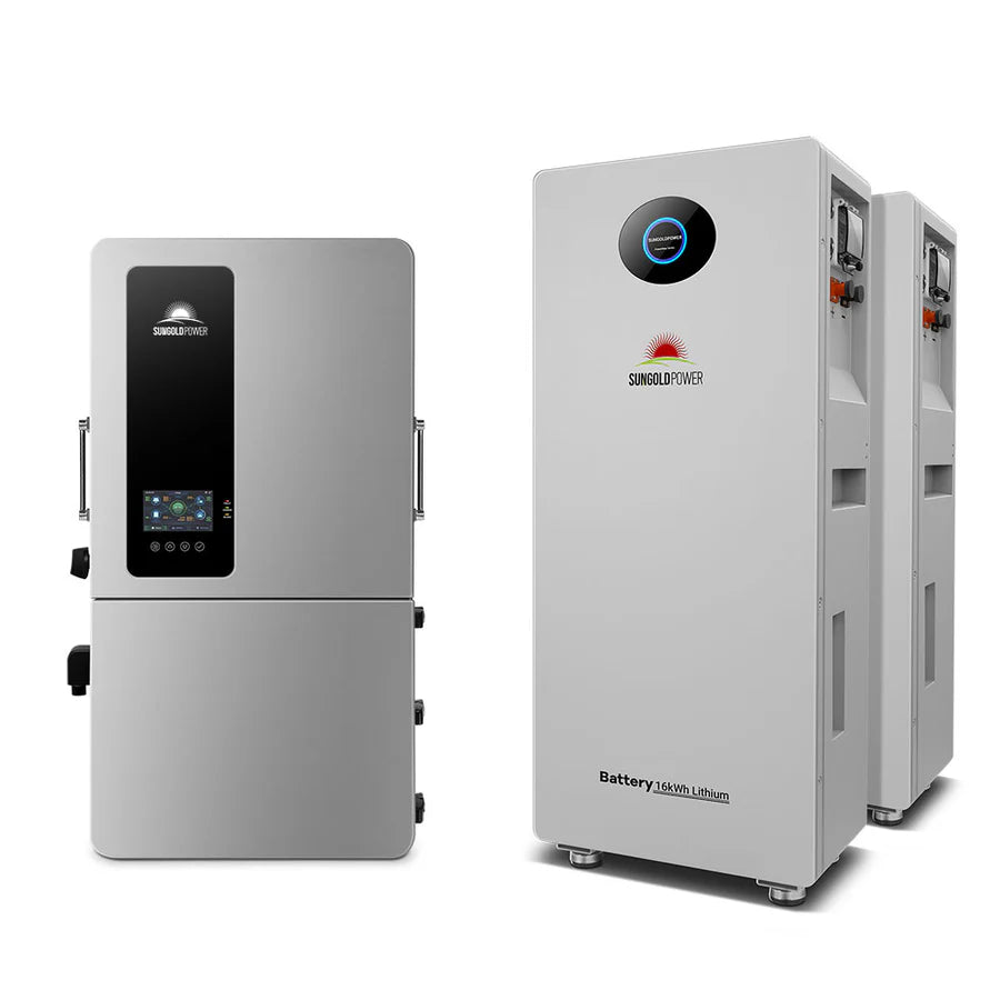 Sungold Power 12KW 48V All-in-one Hybrid Solar inverter | Whole Home Backup (200A)| SGS-12K18MAX