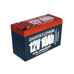 Dakota Lithium 12V 10Ah Deep Cycle LiFePO4 Battery Batteries Dakota Lithium
