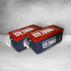 Dakota Lithium 12V 200Ah 15kWh LiFePO4 Solar Battery Bank Batteries Dakota Lithium