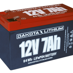 Dakota Lithium 12v 7Ah Battery Batteries Dakota Lithium