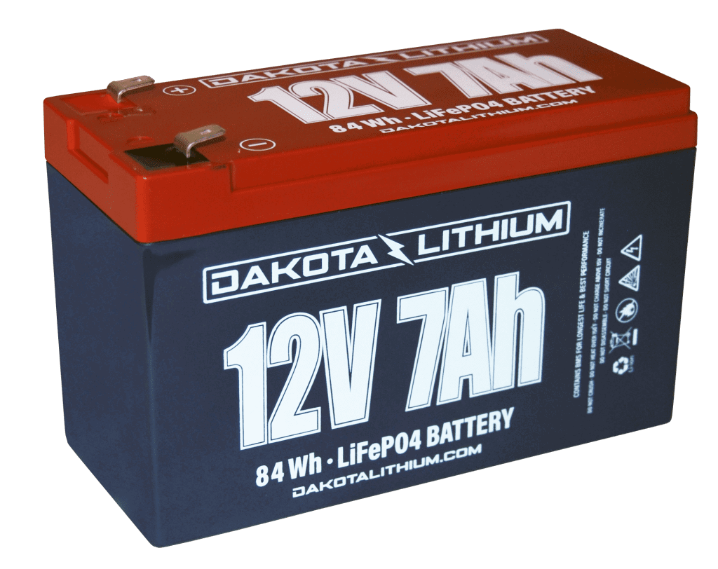 Dakota Lithium 12v 7Ah Battery Batteries Dakota Lithium