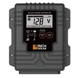 RICH SOLAR BRAVO Waterproof 10 | 10 Amp Waterproof PWM Solar Charge Controller | Waterproof 10A 12V PWM Solar Controller for RVs, Trailers, Campers, Vans, Boats, Off-Grid | #1 Waterproof Solar Controller PWM Charge Controllers RICH SOLAR