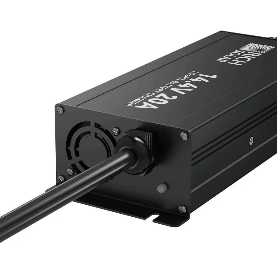12V Lithium Battery Charger - Rich Solar 14.4V 20A