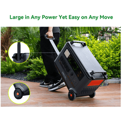 Oscal PowerMax 6000 | 6000W Portable Power Station with 120/240V Dual Voltage Solar Generators Oscal
