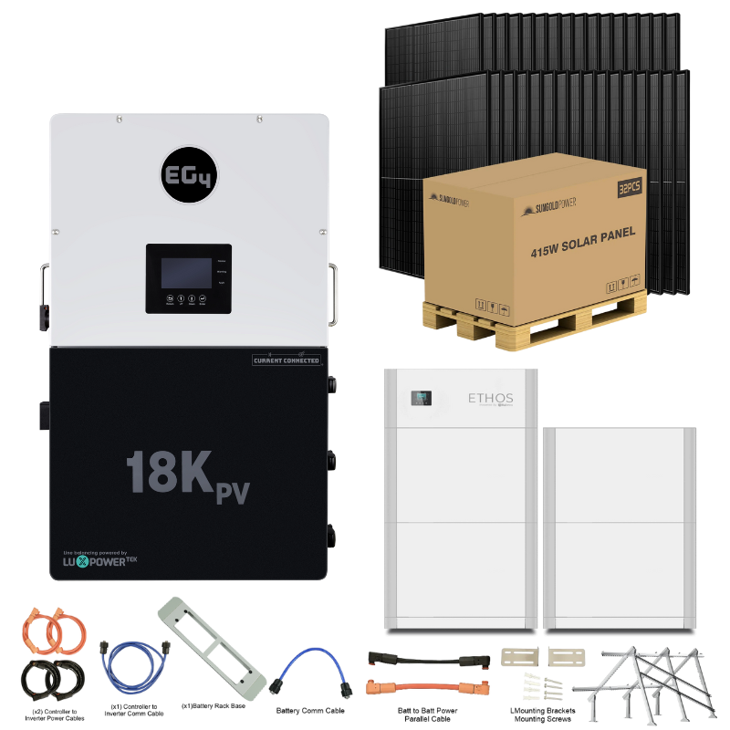 EG4 18kPV Off-Grid Elite Kit – Stackable Power with BigBattery ETHOS