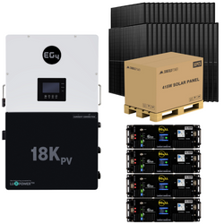 EG4 18kPV High-Capacity Hybrid Power Kit – 12kW Inverter with Flexible Battery & Solar Options