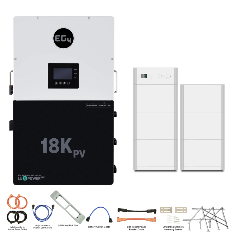 EG4 18kPV Off-Grid Elite Kit – Stackable Power with BigBattery ETHOS