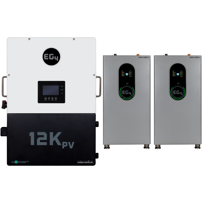 EG4 12kPV Modular Hybrid Power Kit – Flexible Battery & Solar Configurations