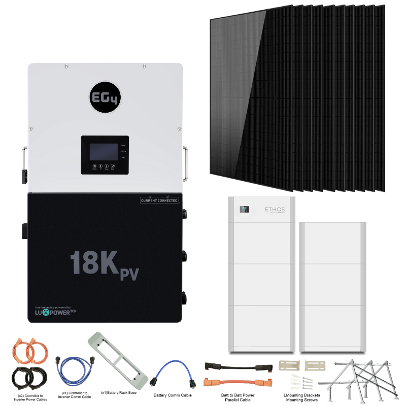 EG4 18kPV Off-Grid Elite Kit – Stackable Power with BigBattery ETHOS