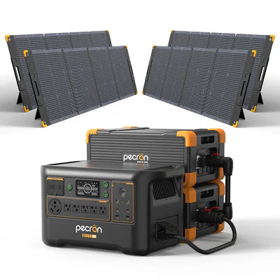 PECRON F3000LFP Solar Generator 3600W 3072Wh
