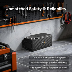 PECRON WB12200 Lithium 12V 200Ah Deep Cycle LiFePO4 Battery