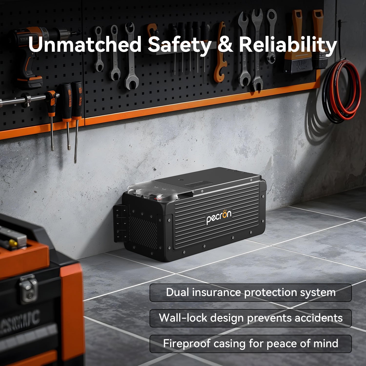 PECRON WB12200 Lithium 12V 200Ah Deep Cycle LiFePO4 Battery