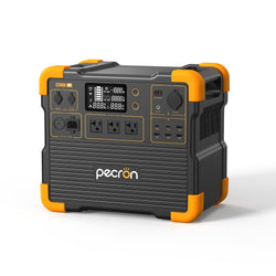PECRON E2400LFP Portable Power Station 2400W 2048Wh Solar Generators PECRON