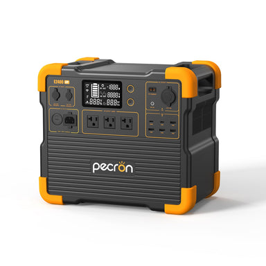 PECRON E2400LFP Portable Power Station 2400W 2048Wh Solar Generator & Portable Power Station PECRON