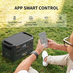 Pecron portable power station controlled by app (1500x1500)