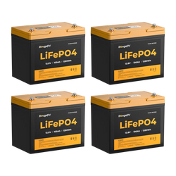 BougeRV 12V 100Ah Group 24 Solar LiFePO4 Battery