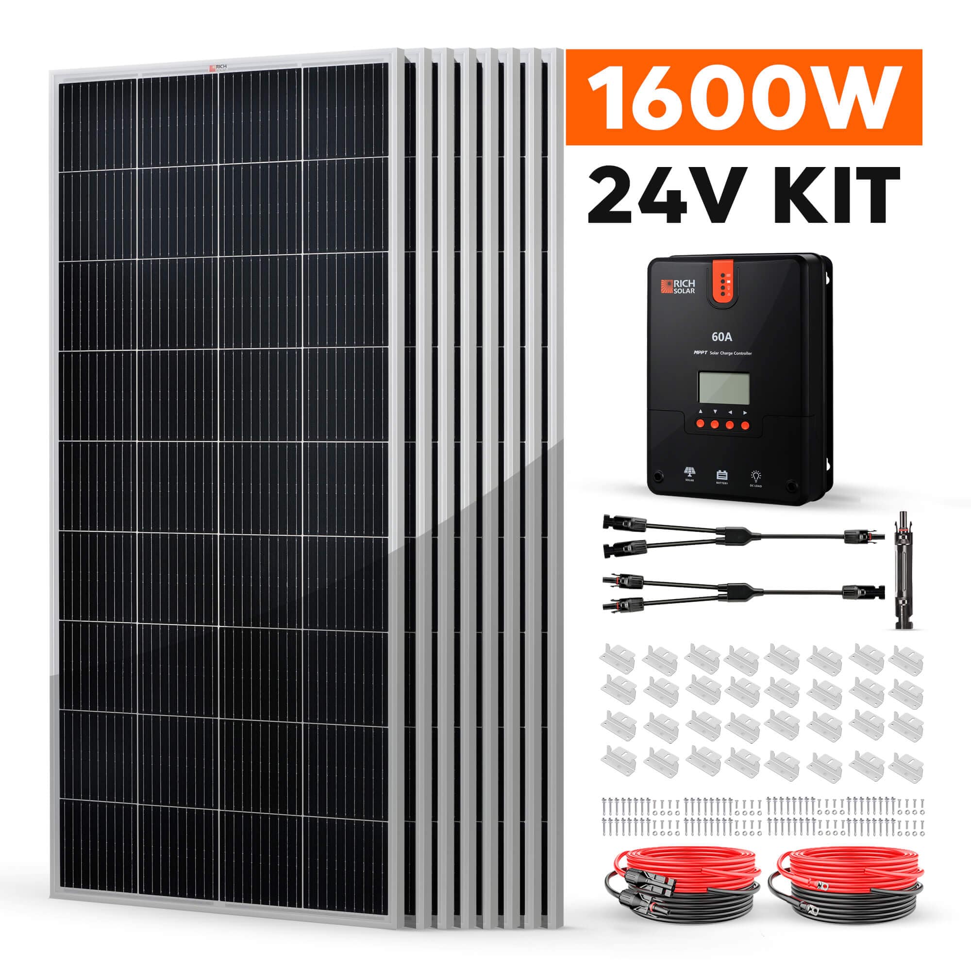 RICH SOLAR 1600 Watt Solar Kit Solar Kits RICH SOLAR
