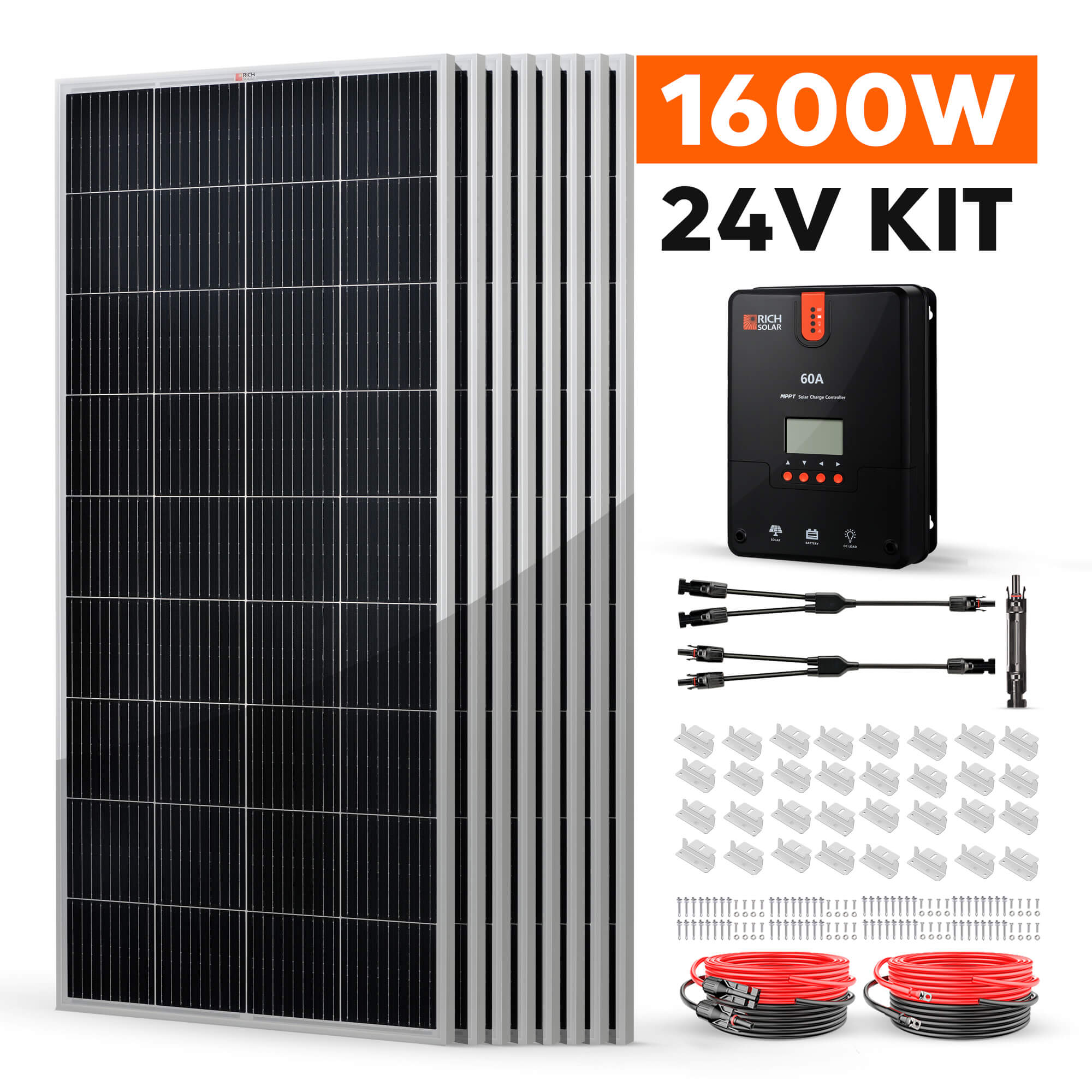 1600 Watt Solar Kit - RICH SOLAR