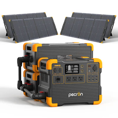 PECRON E1500LFP Solar Generator Kit