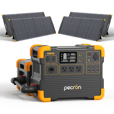 PECRON E1500LFP Solar Generator Kit
