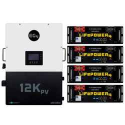 EG4 12kPV Modular Hybrid Power Kit – Flexible Battery & Solar Configurations