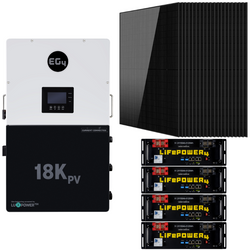 EG4 18kPV High-Capacity Hybrid Power Kit – 12kW Inverter with Flexible Battery & Solar Options