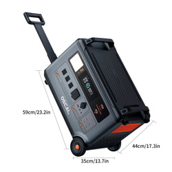 Oscal PowerMax 6000 | 6000W Portable Power Station with 120/240V Dual Voltage Solar Generators Oscal